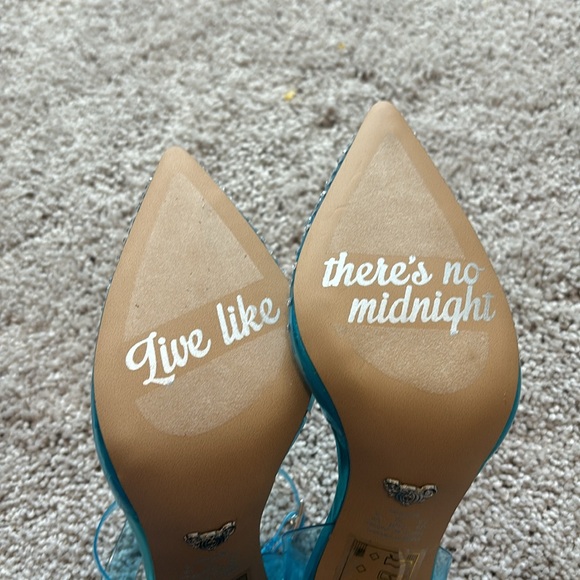 Aldo X Disney Glassslipper in Blue Heels Cinderella Collection - Picture 6 of 9